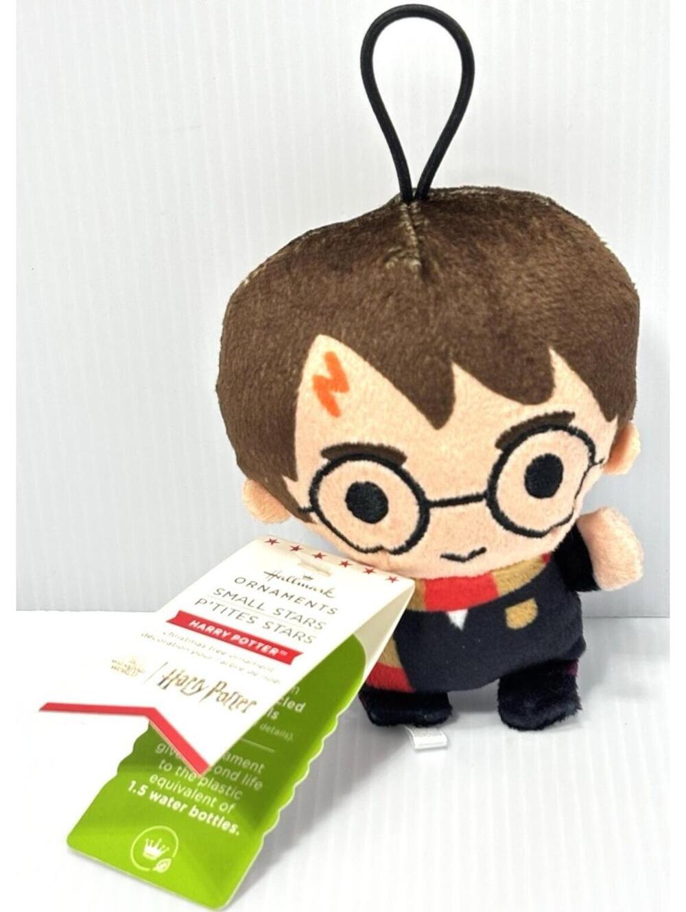 Hallmark Itty Bittys Harry Potter Plush Ornament Small Stars Wizard 4" NWT